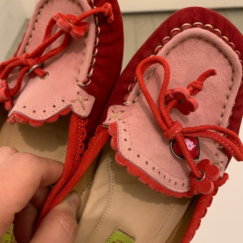 Goffredo Fantini  Red Loafers Size 39 - Picture 5 of 6